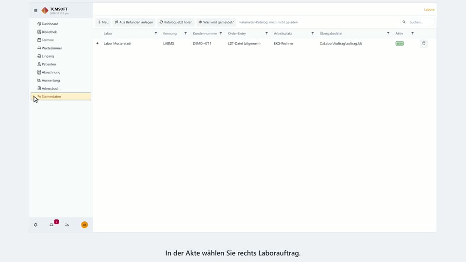Video 35: Laborbefunde und Laboraufträge